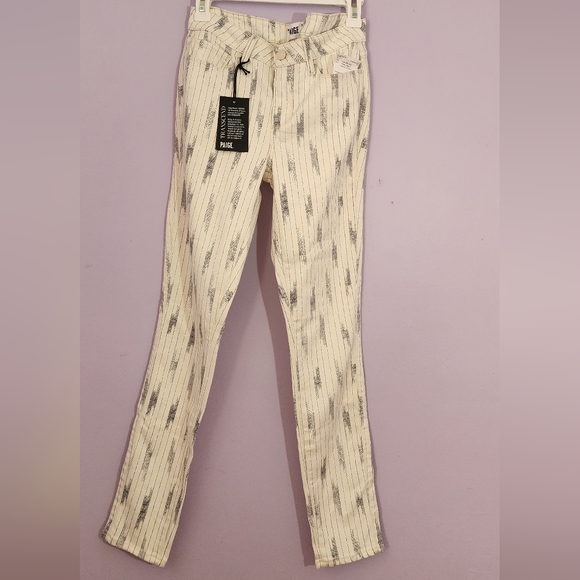 NWT PAIGE Women's Verdugo Ankle Printed Jeans sz 30 - Picture 5 of 7